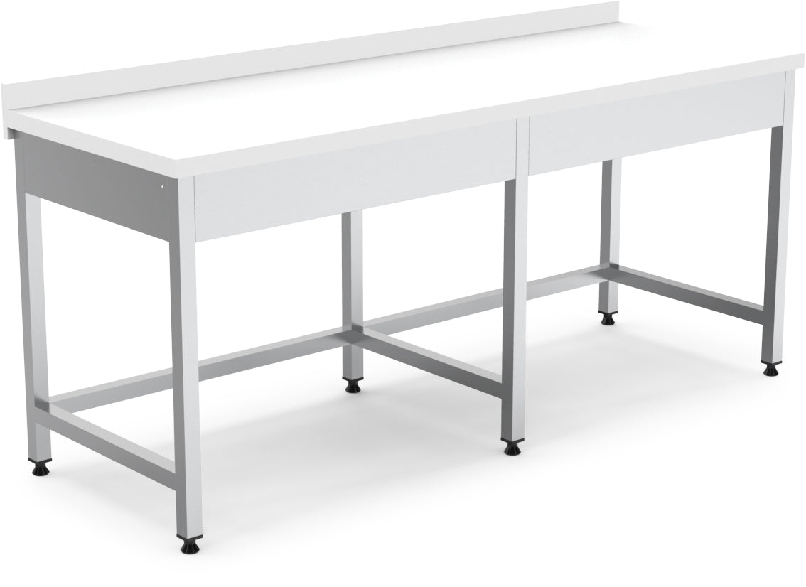 Polyethylen-Arbeitstisch - 2400 x 700 x 850 mm