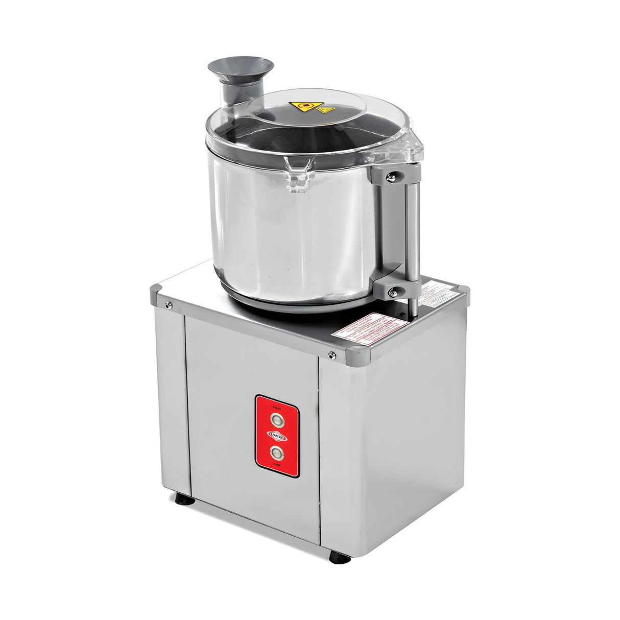 Cutter Mixer, 8 L, 0,37 kW, Sicherheitssensor, Edelstahl, 245×360×550 mm – Produktbild