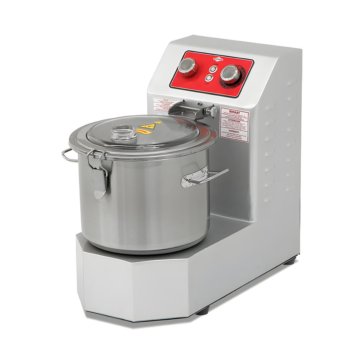 Cutter Mixer, 15 L, 1–1,75 kW, Sicherheitssensor, Timersteuerung, 470×640×545 mm – Produktbild