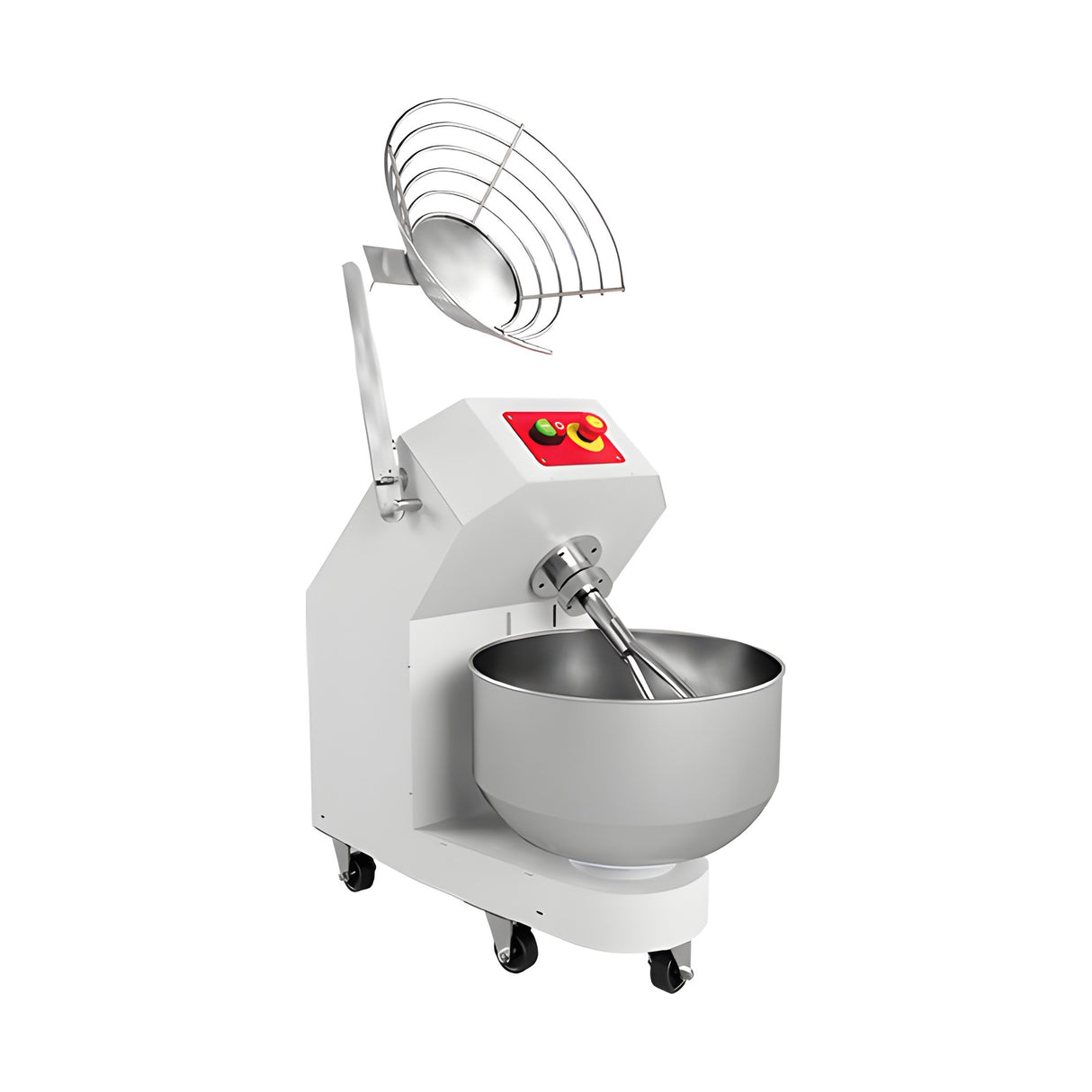 Pétrin, 75 kg, 50 kg de farine, 400V, cuve inox, 815×1130×882 mm