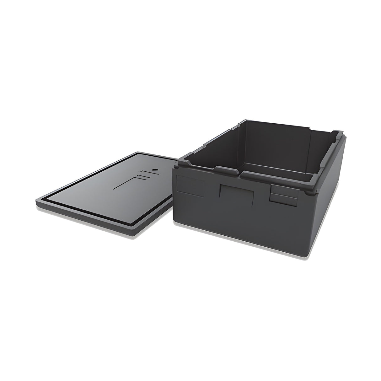 Conteneur isotherme en EPP, caisse isotherme légère, 81 litres, 490×690×369 mm, transport chaud et froid