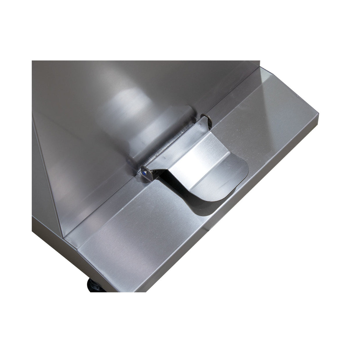 Lave-mains inox mobile, commande au pied, 500×655×900 mm