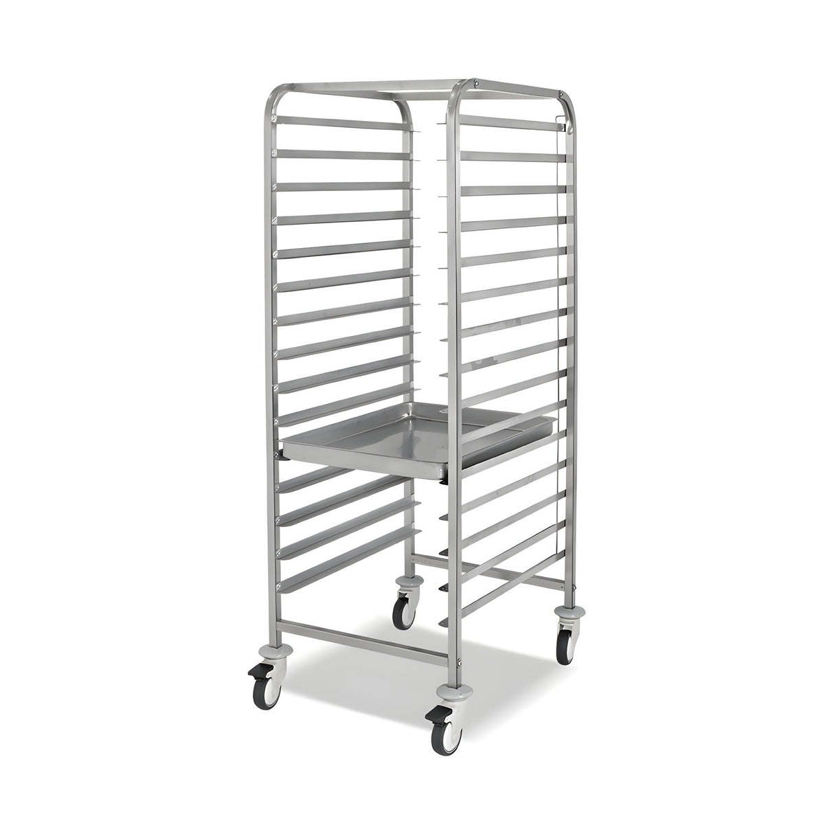 Tablettwagen, für Tabletts 50×70 cm, robust, 560×730×1700 mm – Produktbild
