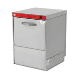 Gläserspülmaschine, 1000 Gläser/Stunde, 3 Programme, Korb 400×400 mm, 2,75 kW, 480×580×770 mm – Produktbild