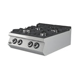 Gasherd 4 Brenner, 28,66 kW, Tischgerät, 800×730×300 mm, Serie 700 – Produktbild