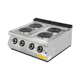 Elektroherd 4 Kochplatten, 8 kW, 400V, 800×730×300 mm, Serie 700 – Produktbild