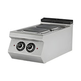 Elektroherd 2 Kochplatten, 4,5 kW, 230V, 400×730×300 mm, Serie 700 – Produktbild