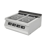 Induktionsherd 3 Kochzonen, 18 kW, 400V, 1200×730×300 mm, Serie 700 – Produktbild
