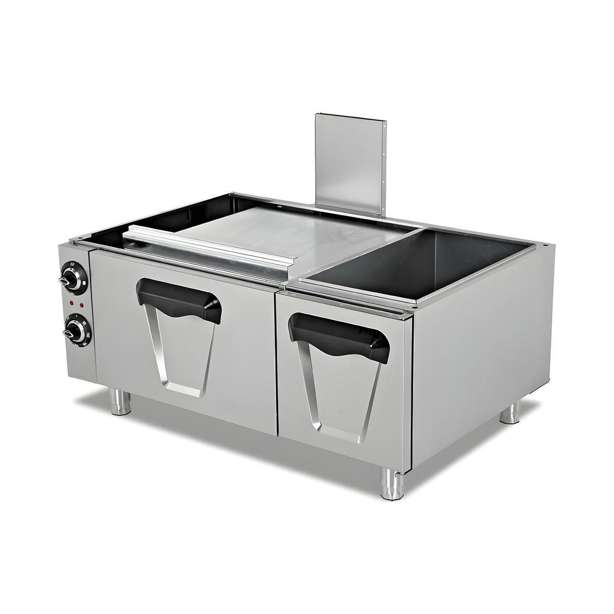 Elektrobackofen unterbaufähig, 9 kW, 2x GN 2/1, 400V, 1200×620×550 mm, Serie 700 – Produktbild