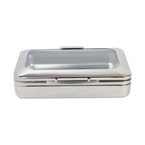 Bain-Marie rechteckig GN 1/1, Glasdeckel, Induktionsboden, 580×480×165 mm – Produktbild