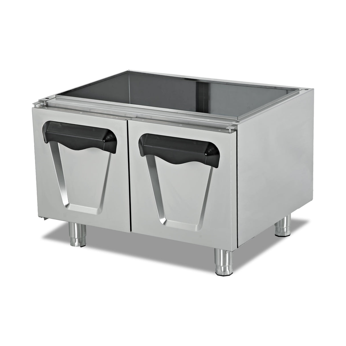Unterschrank, 2 Türen, Edelstahl, hygienisch, 800×790×550 mm, Serie 900 – Produktbild
