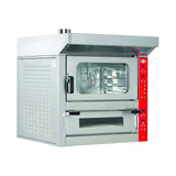 Kombidämpfer Elektro, manuelle Dampffunktion, 4x EN 600×400, 14,5 kW, 400V, 1043×1051×1203 mm – Produktbild