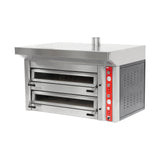 Pizzaofen Elektro Gold Maxi zweilagig, Ø 340 mm 6+6 Pizzen, 20 kW, 400 V, 1486×1091×1032 mm – Produktbild
