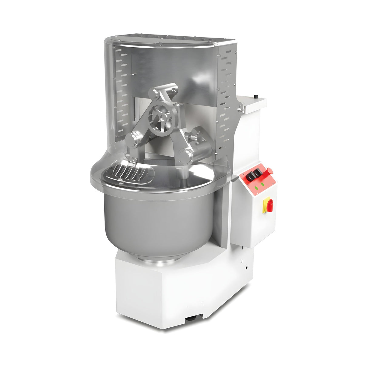 Doppelarm-Teigknetmaschine, 65 L, 25 kg Mehl, 10 Geschwindigkeiten, 2,2 kW, 400V, 782×872×1366 mm – Produktbild
