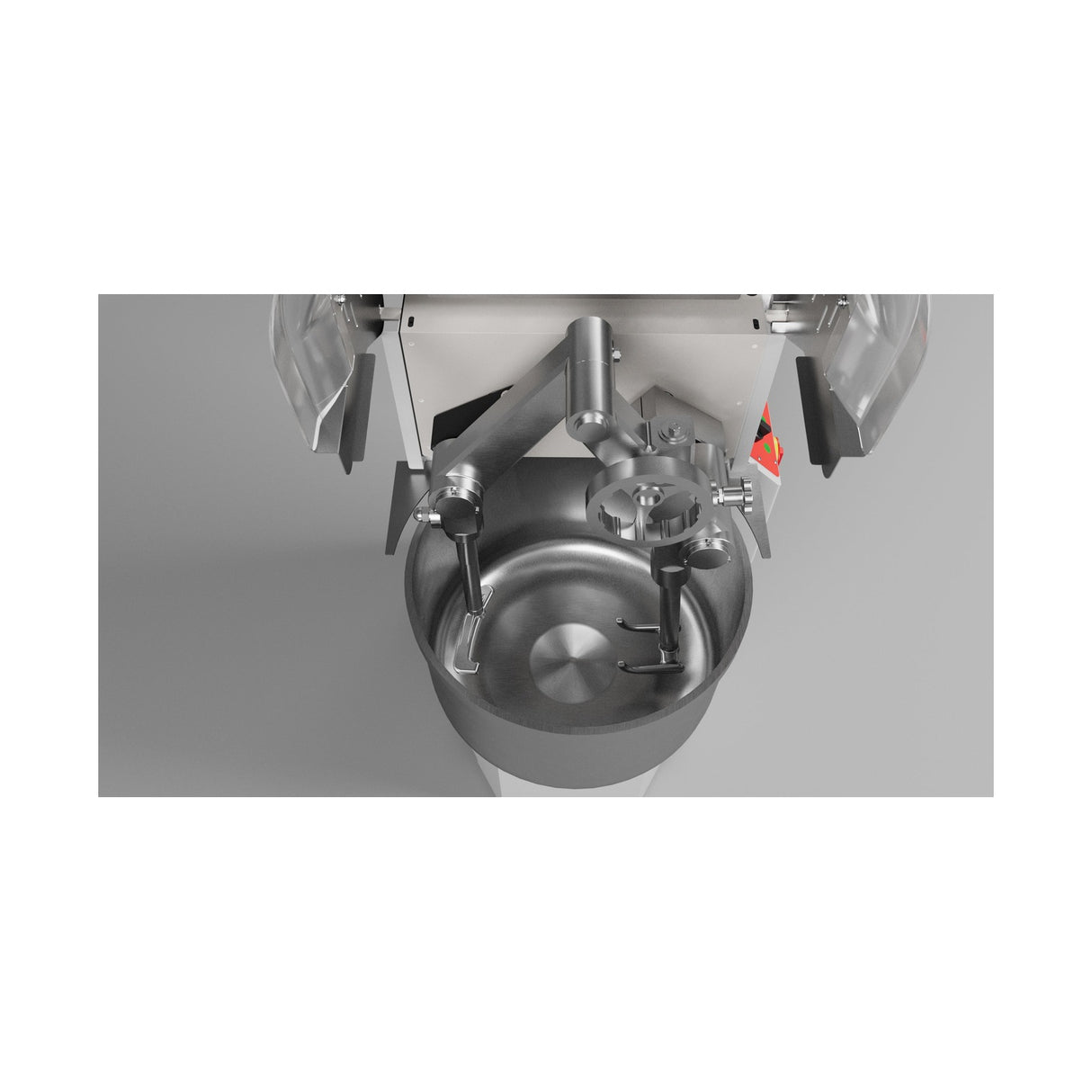 Pétrin à double bras, 95 L, 40 kg de farine, 10 vitesses, 2.2 kW, 400V, 782×872×1466 mm
