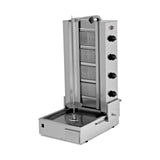 Gas-Dönergrill, Motor unten, 3 Brenner, 10,5 kW, 568×707×964 mm – Produktbild