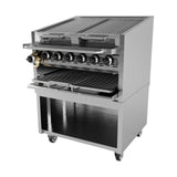 Gasgrill American, 24,2 kW, Mehrzonen-Heizung, Gusseisenbrenner, 800×920×1100 mm, Serie 700 – Produktbild