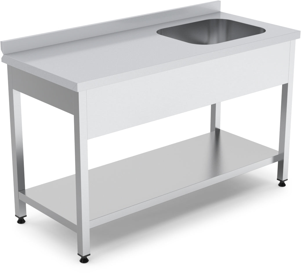 1 Hazneli Lavabo Sağ - 1600x700x850 mm