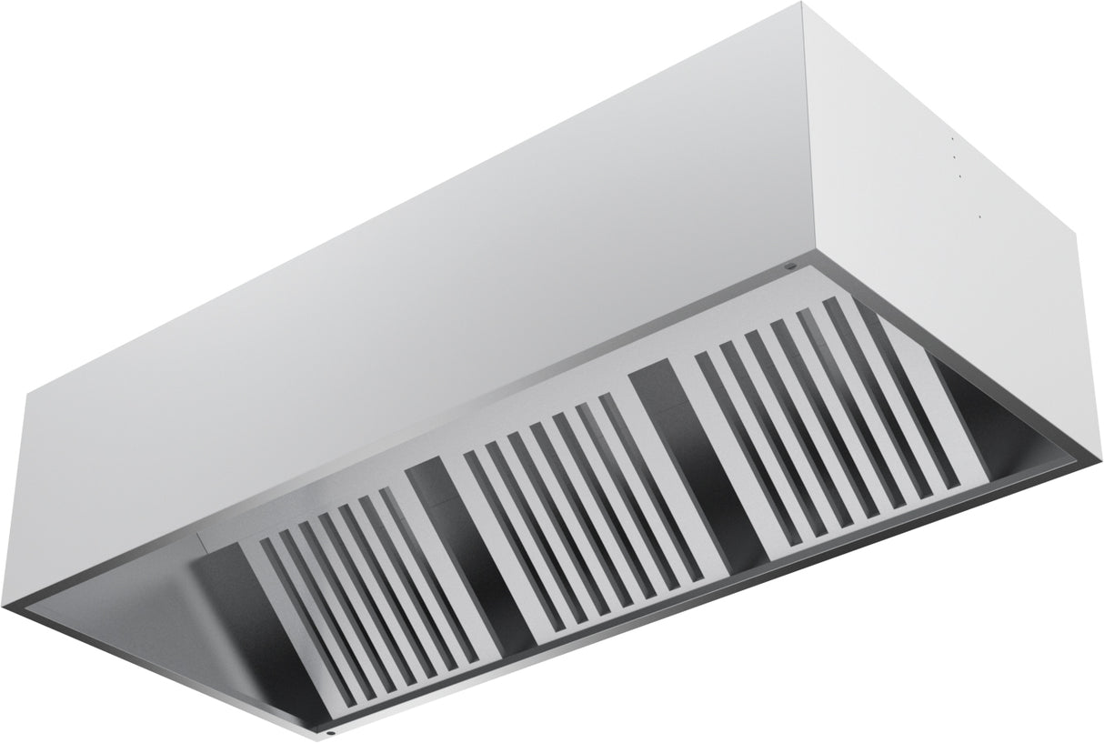 Wall Type Box Hoods with Filters - 4500x900x400 mm