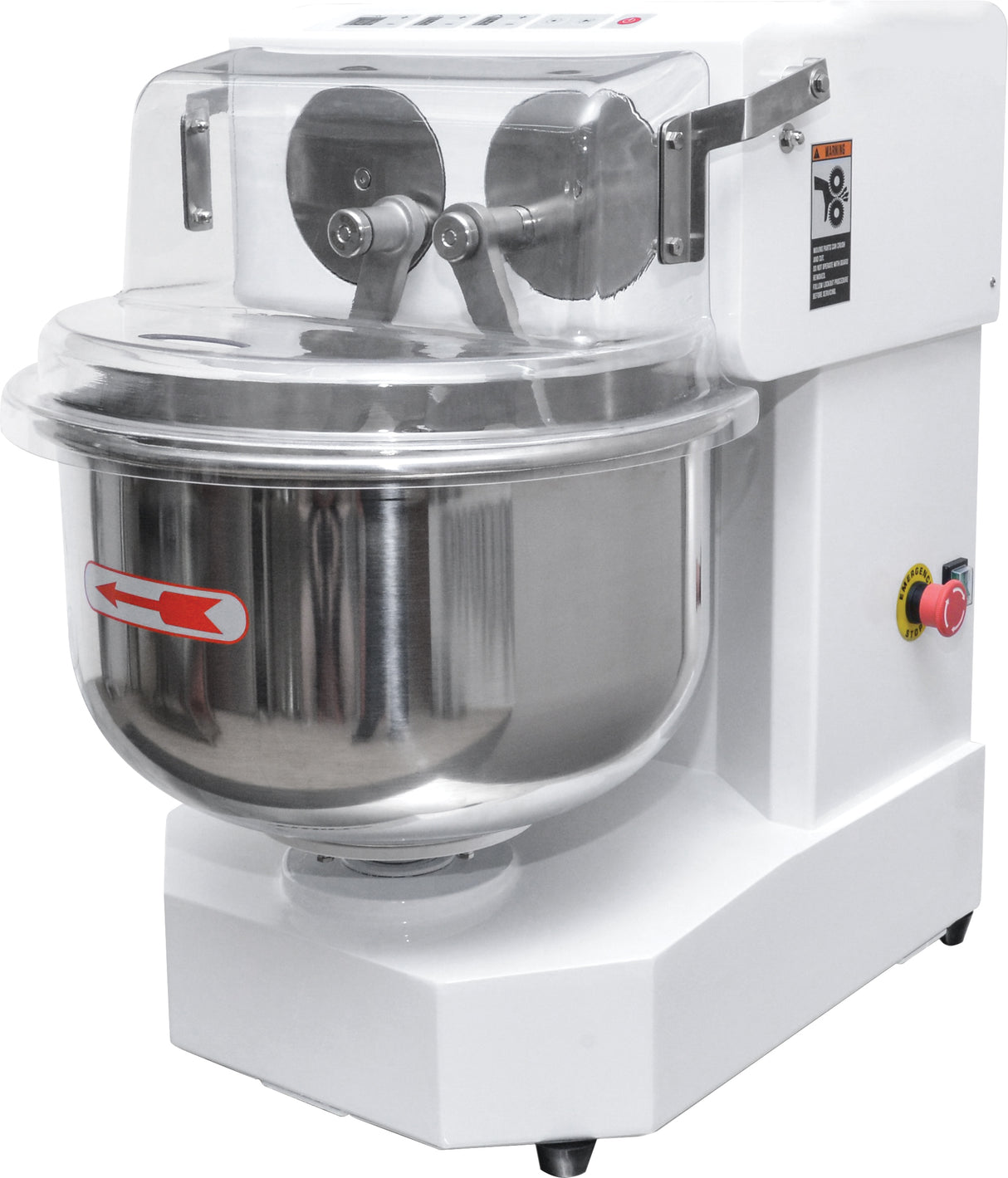 Impastatrice doppio braccio – 5 velocità – 16 l – 397×567×546 mm