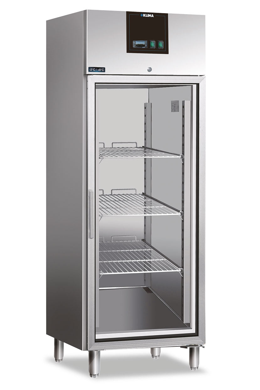 AXF 700 TNG belüfteter Edelstahlschrank mit Glastür