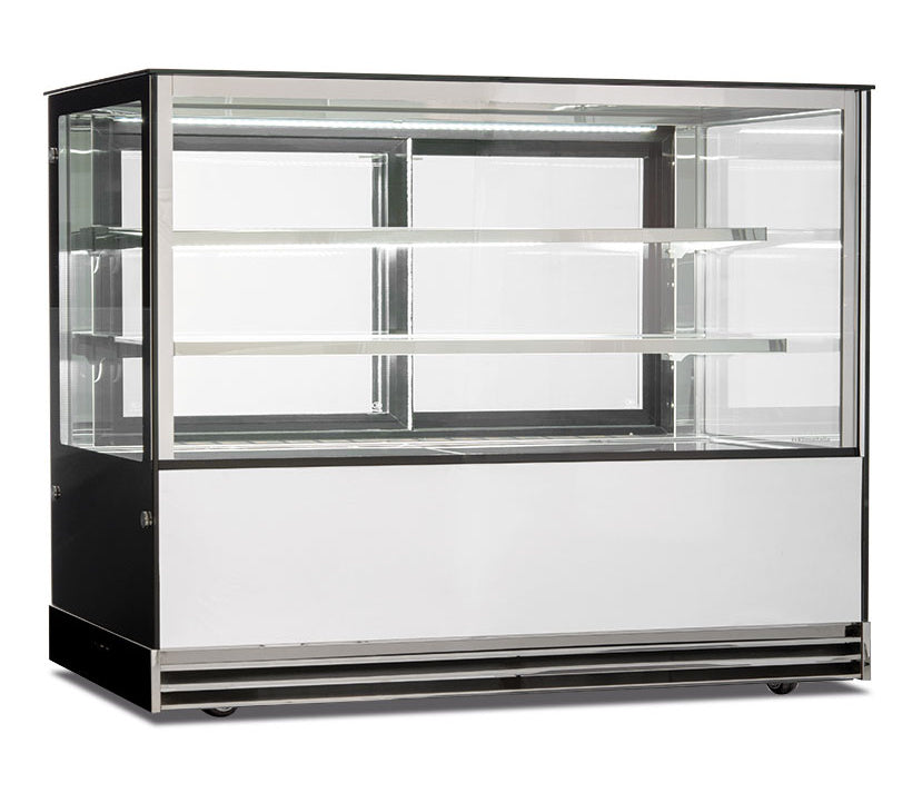 DELUXE 152 PSV Panorama-Kuchenvitrine 1500×740×1200 mm