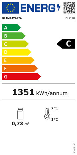 Official energy label, class C