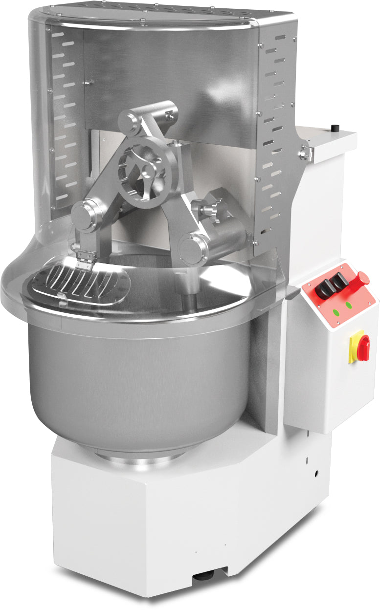 Impastatrice doppio braccio – 10 velocità variabili – 65 L – 782×872×1366 mm