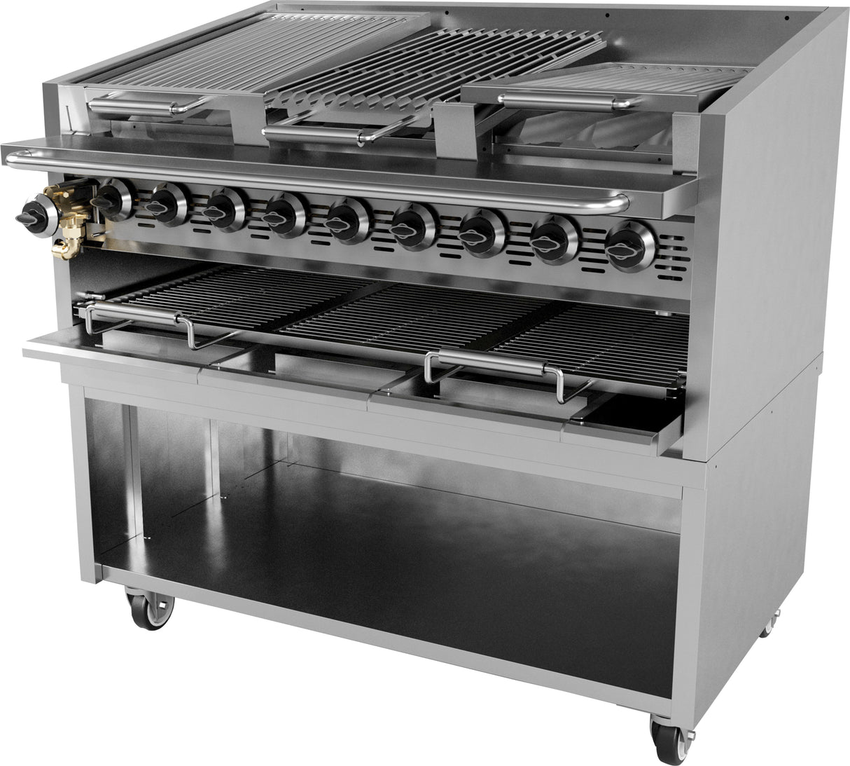 Griglia Lavastone American Serie 700 Plus – 1160×920×1100 mm