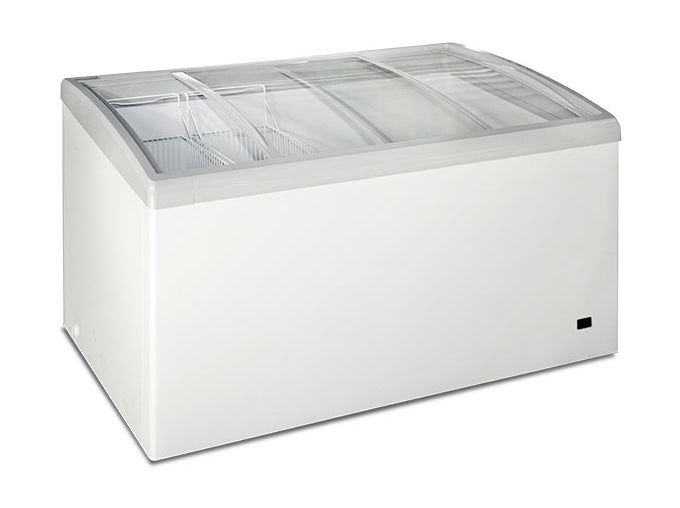 Gefriertruhe mit gewölbtem Glasdeckel FR 468 SLC 1400×690×830 mm
