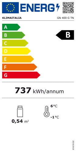 Étiquette énergétique officielle, classe B