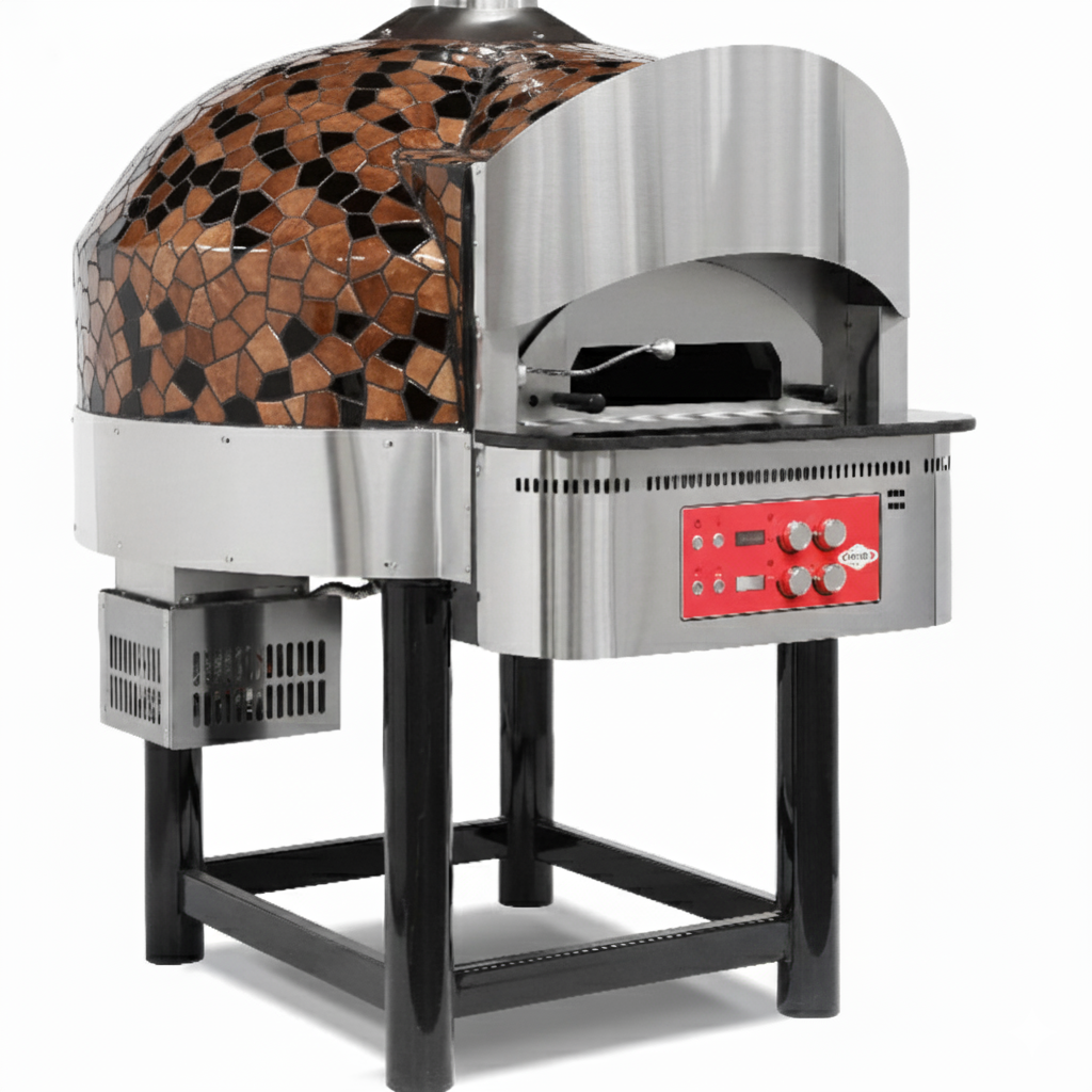 Four à pizza gaz fixe – Ø 300 mm – 9 pizzas