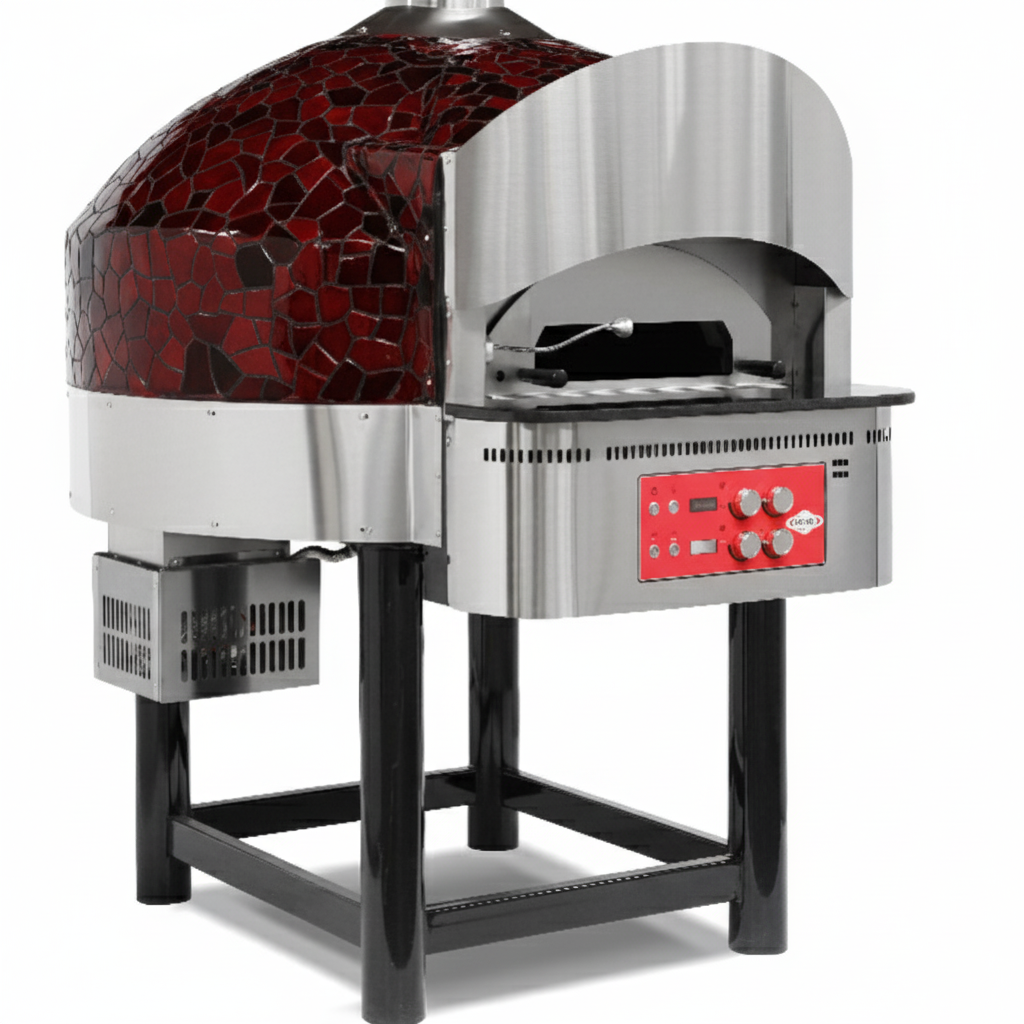 Four à pizza gaz fixe – Ø 300 mm – 9 pizzas