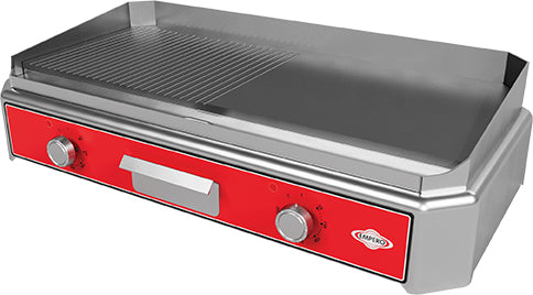 Mini-Elektrogrill Glatte+Gerippte Platte – 5 kW