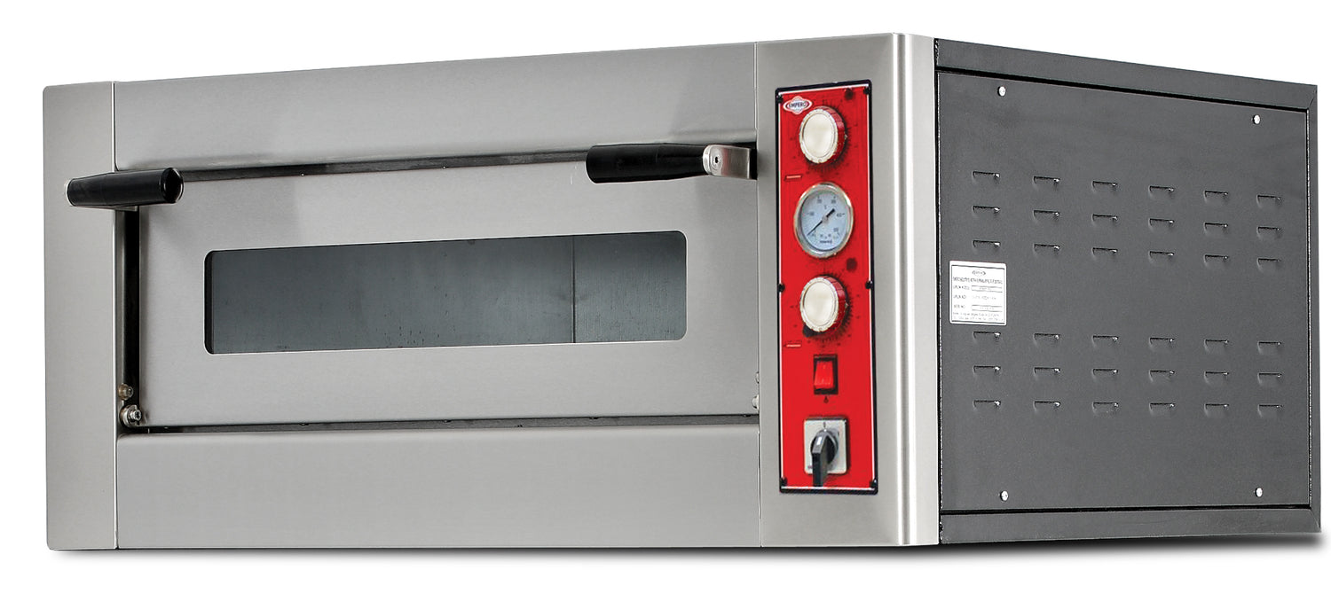 Electrical Single Layer Pizza Oven – 400V / Ø 300 mm 9 Pizza