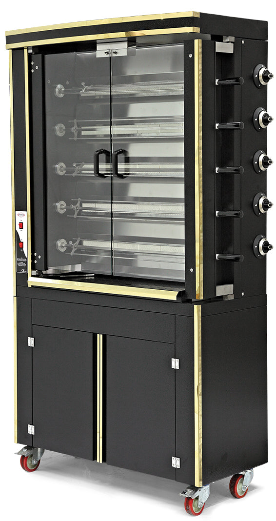 Plus Gold Elektrischer Hähnchendrehspieß – 16,50 kW / 30 Stück