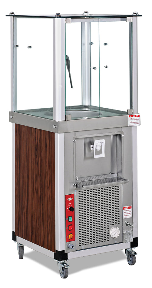 Ayran-Maker mit Holzdekor – 40 l