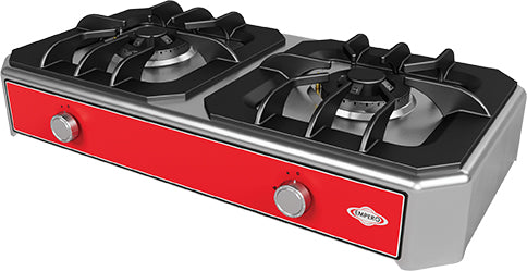 Mini-Gaskocher 2 Brenner – 7 kW