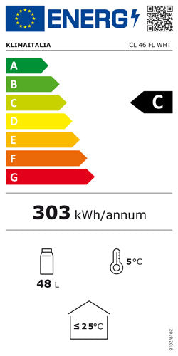 Official energy label, class C
