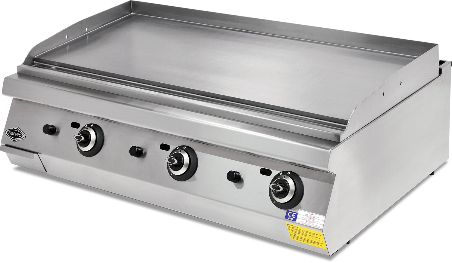 Gasgrill Glatte+Gerippte Chromplatte – 31,02 kW