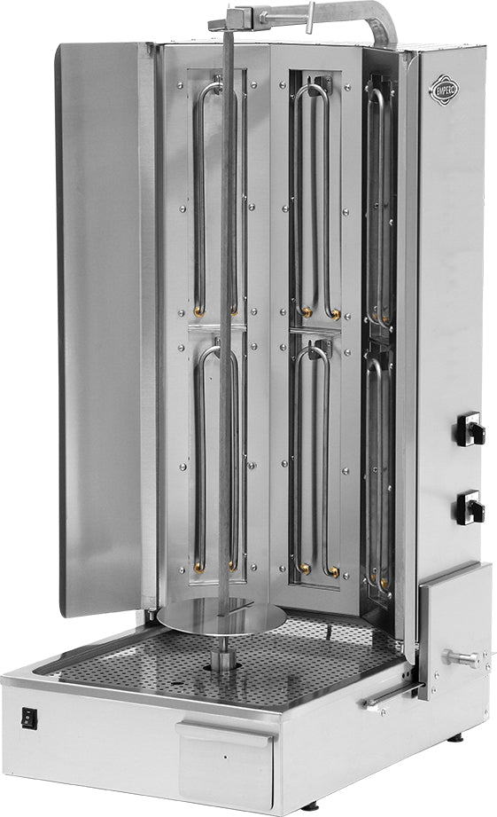 Shawarma-Maschine Motor unten – 6 Brenner / 9 kW