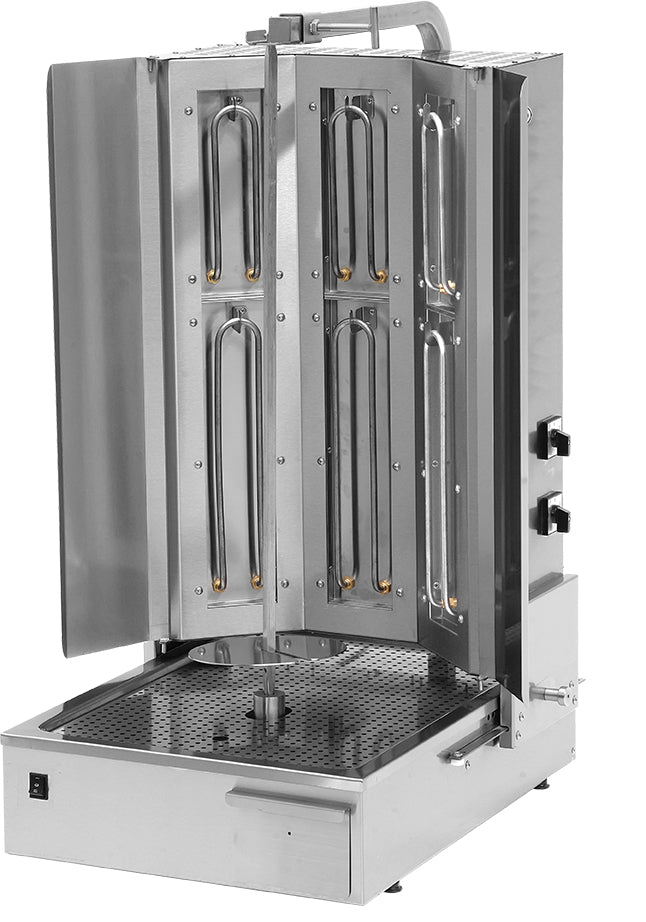 Shawarma-Maschine Motor unten – 6 Brenner / 8,1 kW