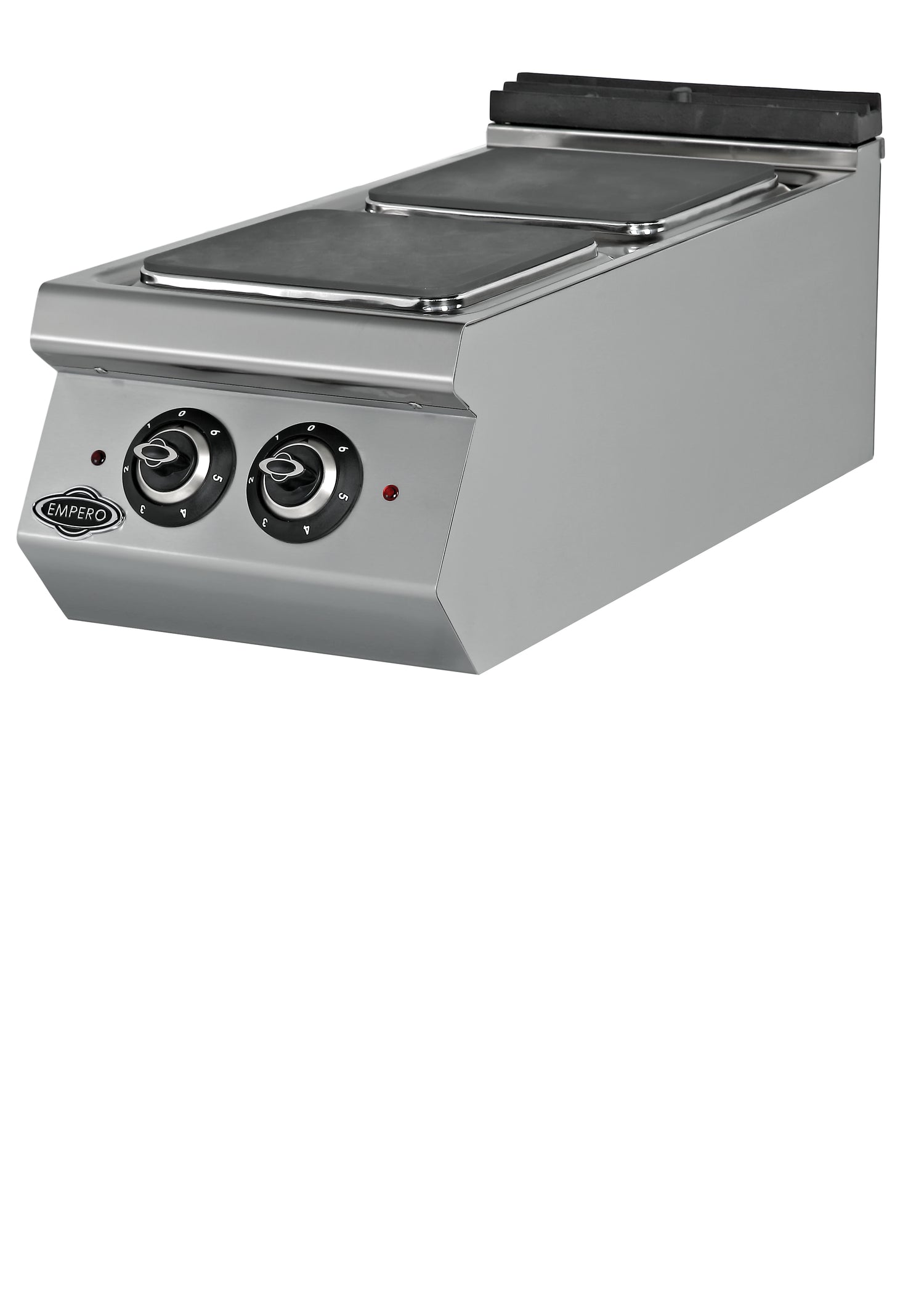 Elektroherd 2 quadratische Platten – 400 V / 5,6 kW