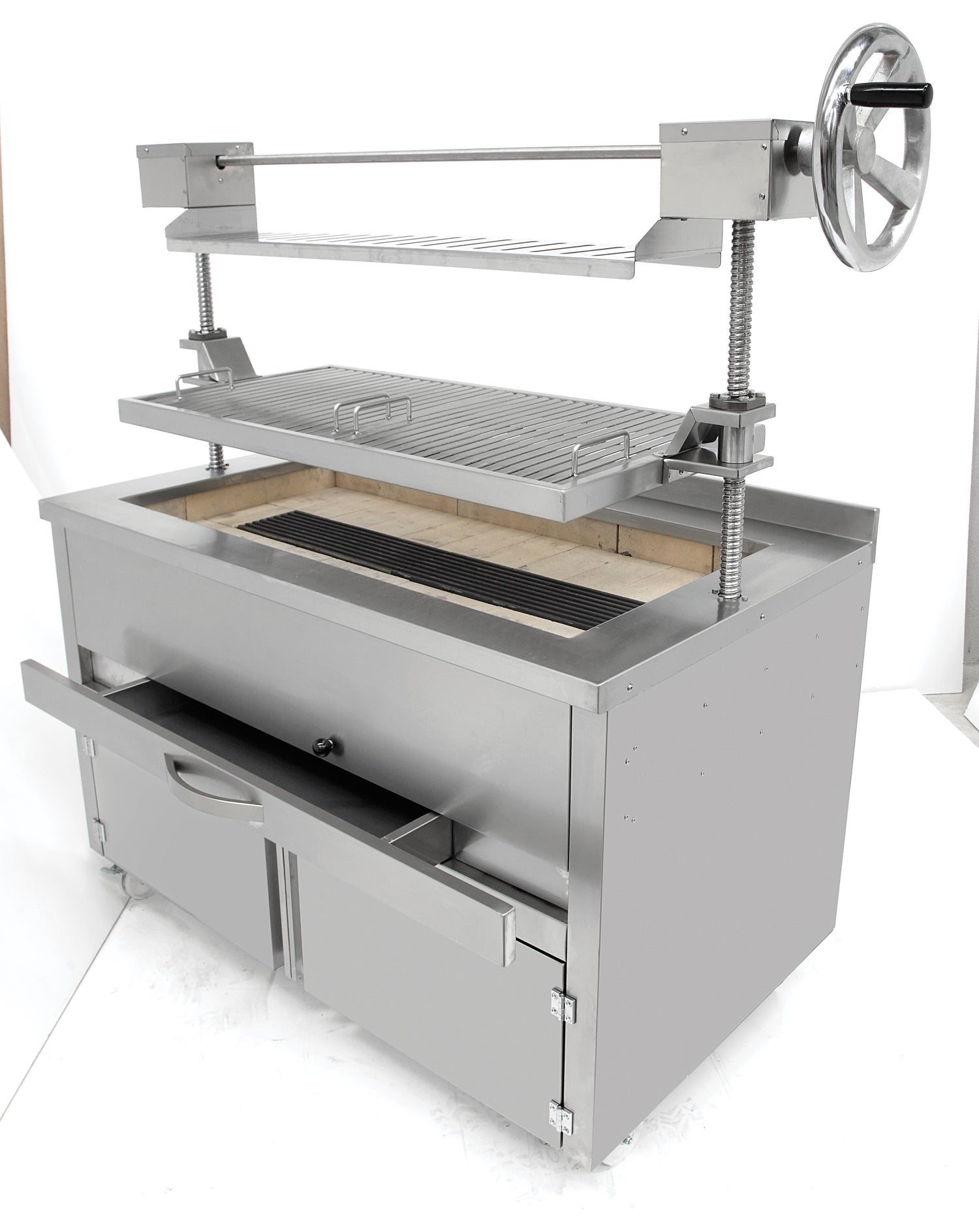 Erhöhte Holzkohlegrills – 1,69 m³