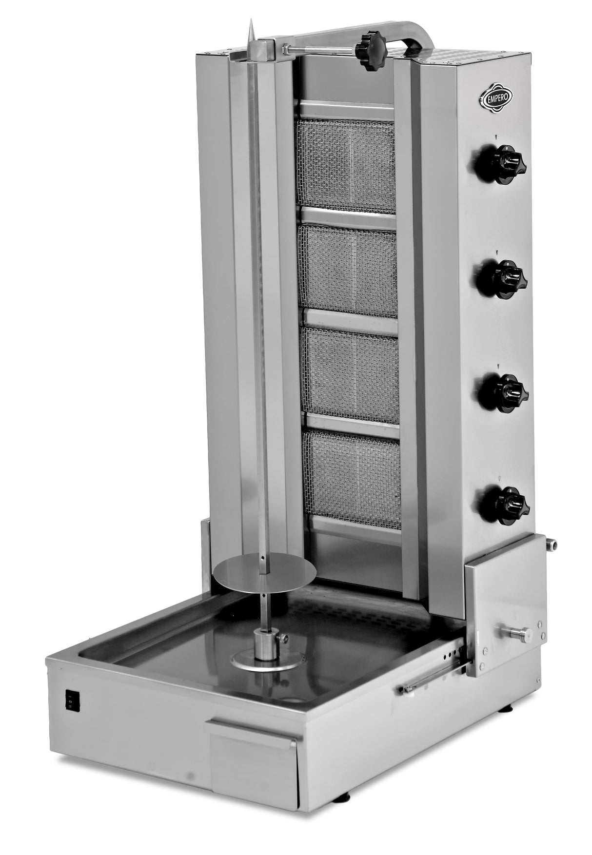 Grill Shawarma gaz – moteur bas – 10,5 kW – 568×707×964 mm