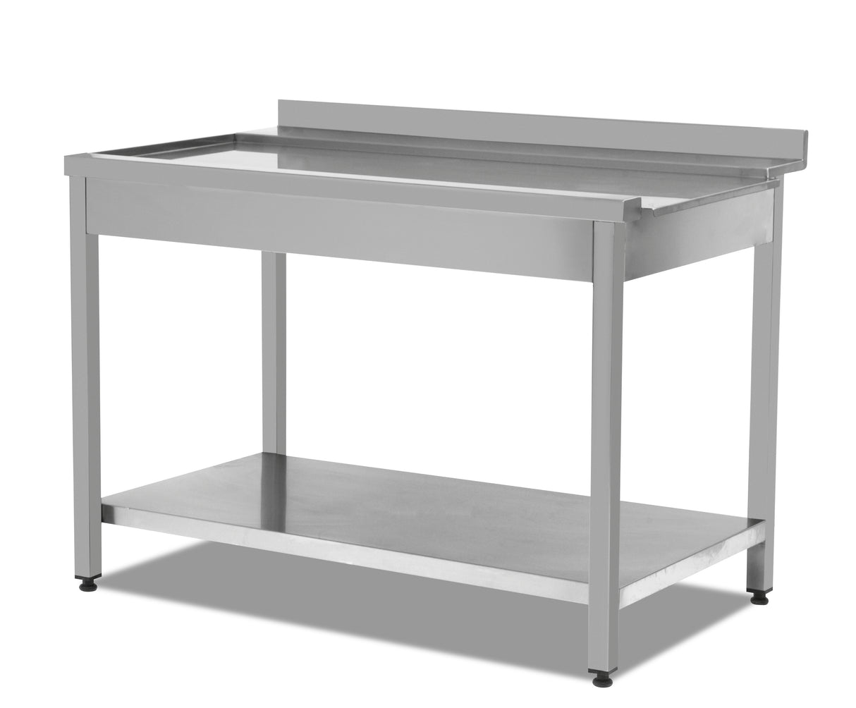 Étagère égouttoir à droite – 600×750×890 mm – 0,4 m³