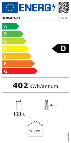 Étiquette énergétique officielle, classe D