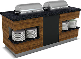 Sumela Heißservice-Einheiten Chafing Dish – 3x1/1 GN Chafing Dish