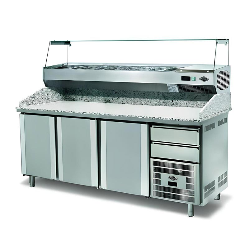 Saladette 3 porte – 500 l – 2100×800×1020 mm