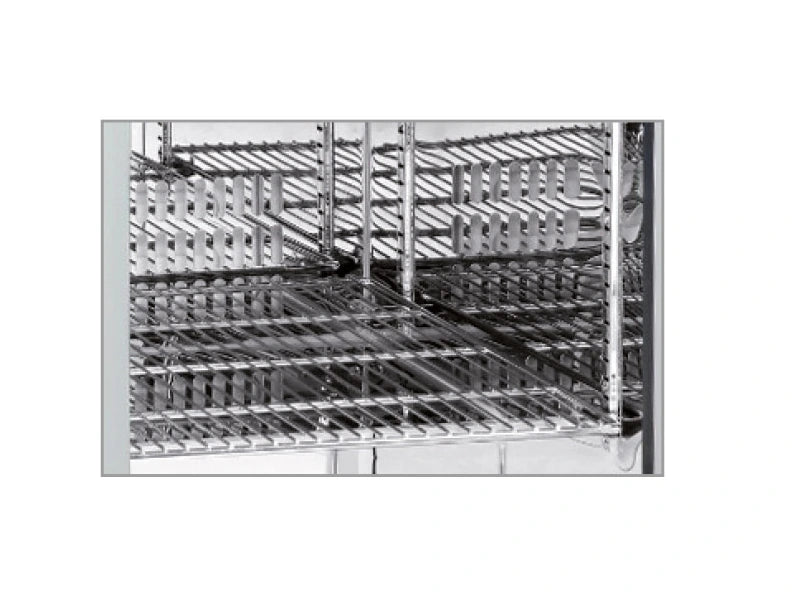 Back-bar refrigerator - Stainless steel - 241 L net - −2 °C / +10 °C - 1350×515×835 mm